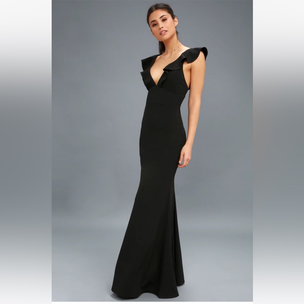Lulus Black Maxi Dress